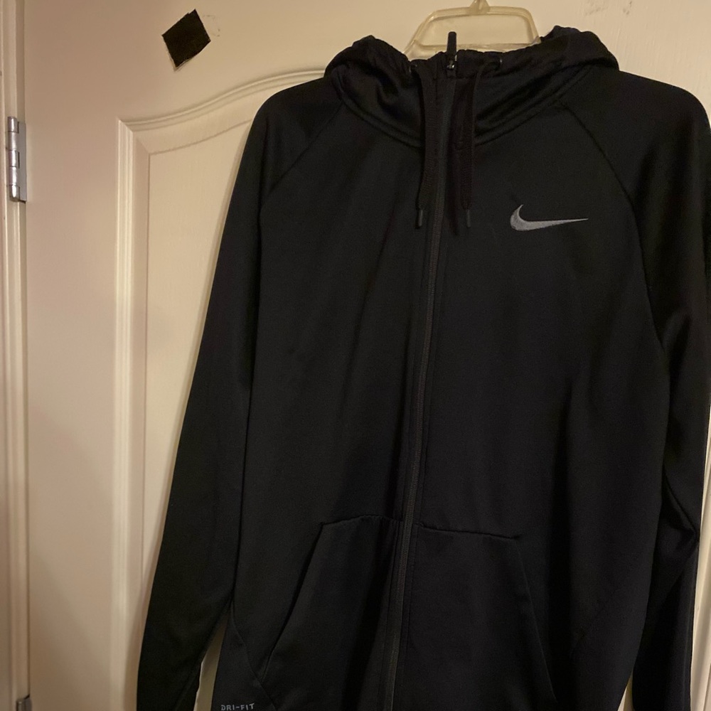 Black Nike zip up